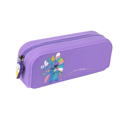 Saszetka silikonowa Disney Black Stitch fioletowa CoolPack, Patio