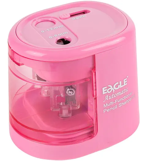 Temperówka elektryczna na baterie EAGLE EG-5161 USB różowa /130-1916/