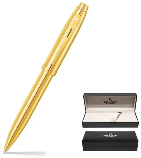 Długopis 100 złoty, elementy w kolorze złotym PVD, Sheaffer