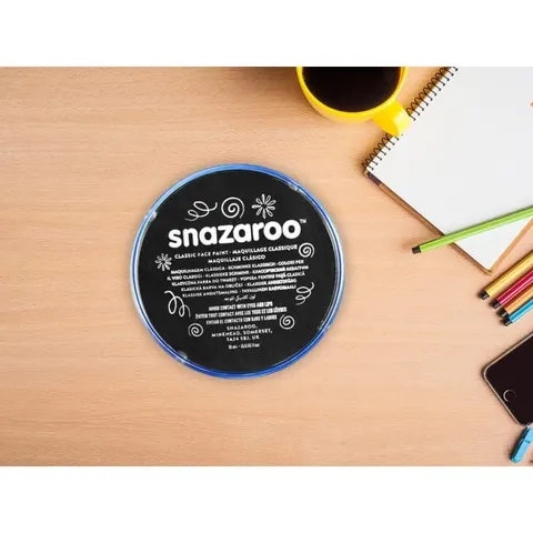 Farba do ciała 18ml czarna, Snazaroo