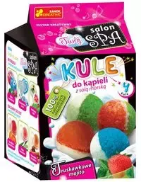 Kule do kąpieli z solą morską Truskawkowe mojito