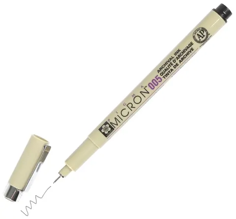 Cienkopis Pigma Micron 005 Black, Sakura