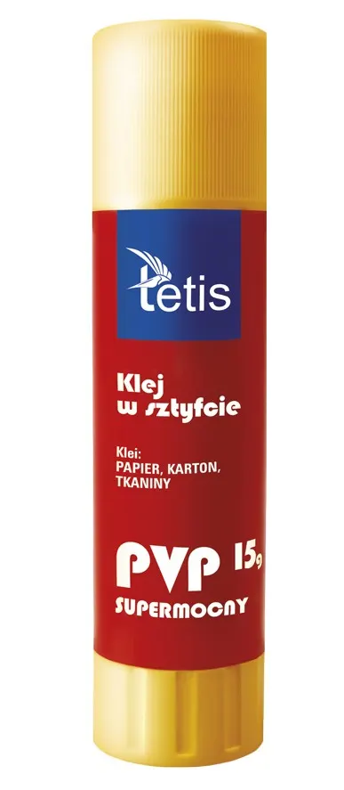 KLEJ W SZTYFCIE TYPU PVP 15G BG100-B TETIS (2943)