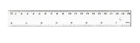 Linijka 20cm Tetis BL002-B