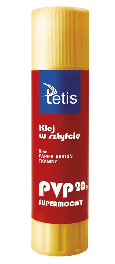 Klej w sztyfcie Tetis typu pvp 20g