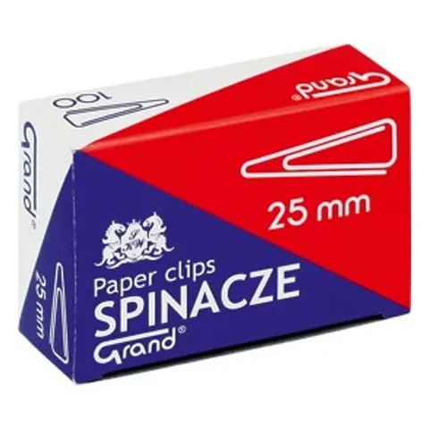Spinacze 22mm T-25 trójkątne, Grand