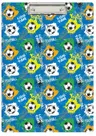 Deska z klipsem A4 z nadrukiem Football, Biurfol