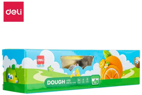 Ciastolina 4 kolory owocowy zapach EH721 DELI