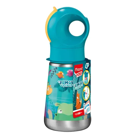 Maped Butelka stalowa Picnik Miniz 350ml Jungle Fever
