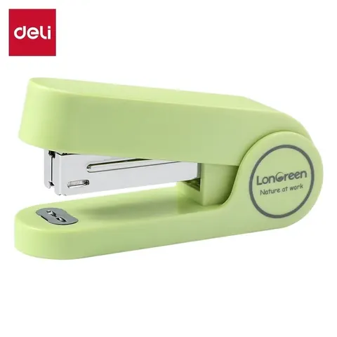 Zszywacz LonGreen EM415 do 25k. zielony, Deli