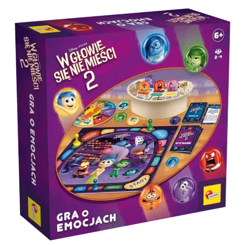 W głowie się nie mieści 2 - gra o emocjach 6+, Lisciani
