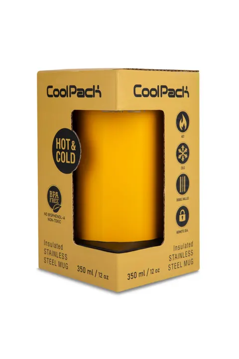 Kubek termiczyny 350ml Tom Coffee Mug Mustard Coolpack, Patio