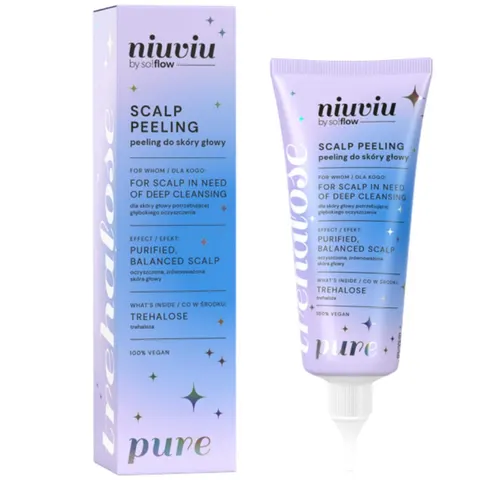 NIUVIU PURE Peeling do skóry głowy OCZYSZCZAJĄCY 100 ml