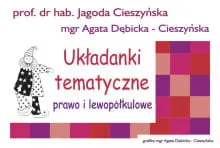 Układanki tematyczne - prawo i lewopółkulowe