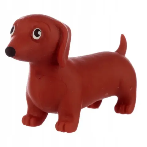 Piesek Jamnik gniotek squishy antystres SUPER SOFT