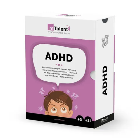 mTalent ADHD - program terapeutyczny dla dzieci 6+ i 11+