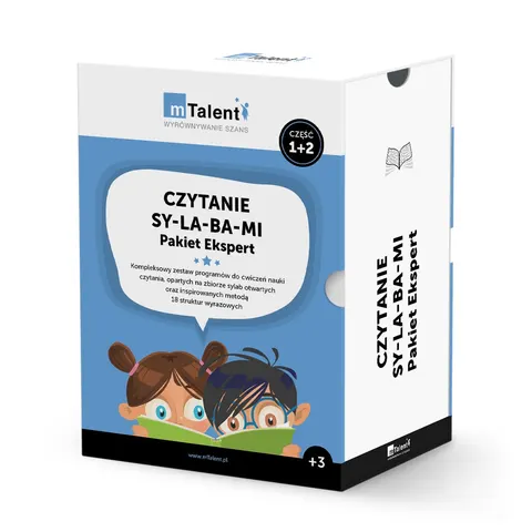 mTalent Czytanie SY-LA-BA-MI Pakiet Ekspert
