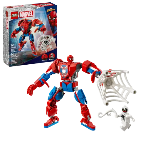 LEGO Super Heroes Mech Spider-Mana kontra Anti-Venom 76308