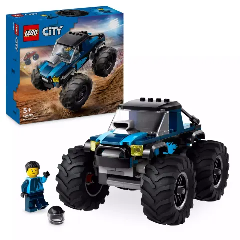 LEGO Klocki City 60402 Niebieski monster truck
