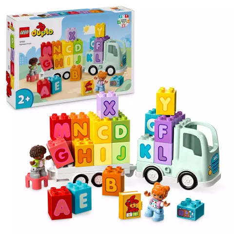 LEGO Klocki DUPLO 10421 Ciężarowka z alfabetem