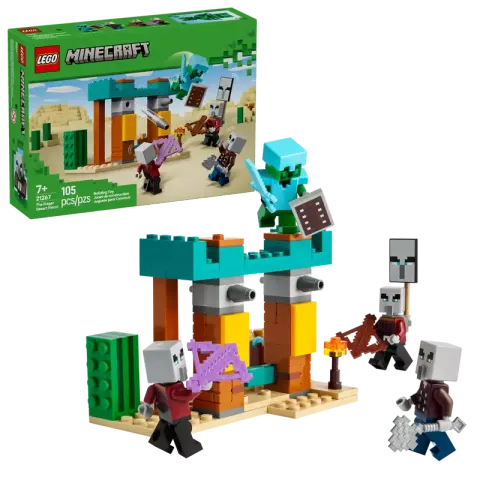 LEGO Klocki Minecraft 21267 Pustynny patrol złosadników