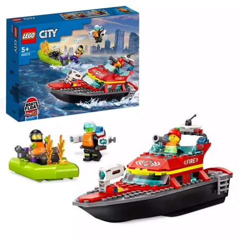 LEGO City Łódź strażacka 60373
