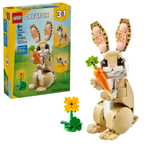 Klocki Lego Creator 3w1 Uroczy króliczek 31162 8+