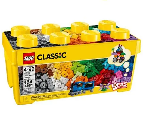 LEGO Classic Kreatywne klocki, średnie pudełko 10696