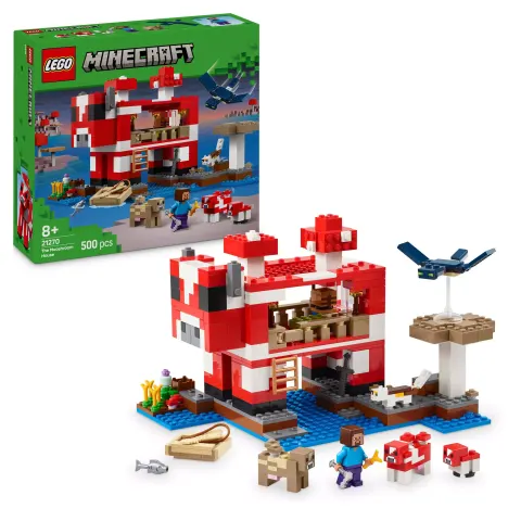 LEGO Minecraft 21270 Dom grzybowej krowy