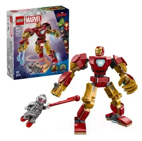 LEGO Super Heroes 76307 Mech Iron Mana kontra Ultron