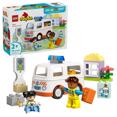 LEGO Duplo Karetka z kierowcą 10447