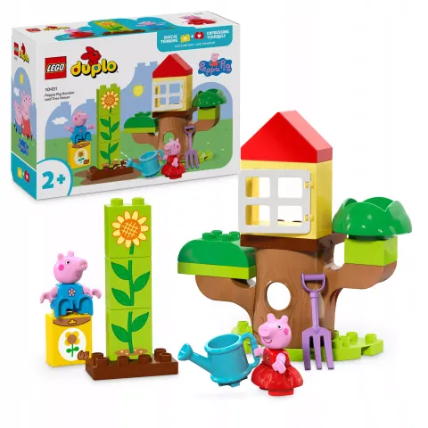 LEGO DUPLO Ogród i domek na drzewie Peppy 10431