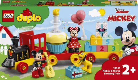 LEGO DUPLO 10941 Urodzinowy pociąg myszek Miki i Minnie Disney