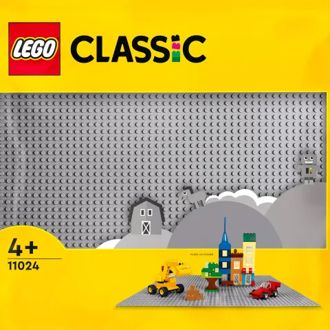 LEGO Classic Szara płytka konstrukcyjna 11024