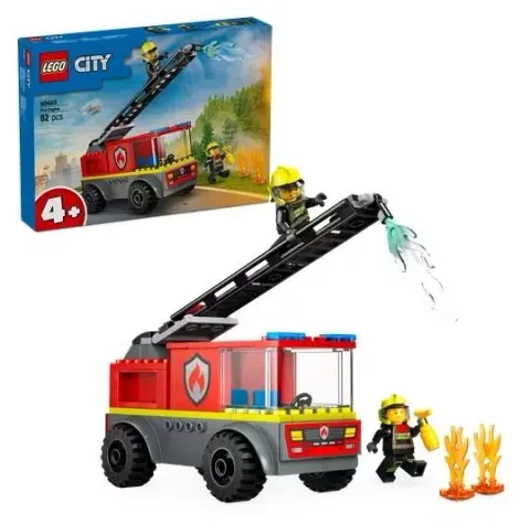 LEGO City Wóz strażacki z drabiną 60463