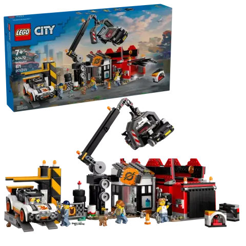 LEGO City Złomowisko z samochodami 60472