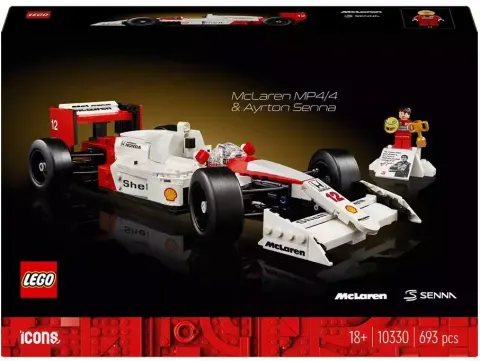 LEGO Icons McLaren MP4/4 i Ayrton Senna 10330