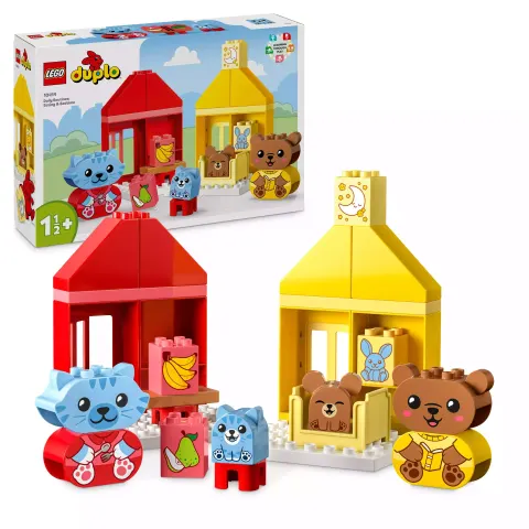 Lego Duplo Codzienne czynności jedzenie i pora snu 10414
