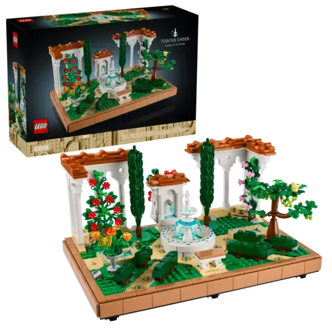 LEGO Icons Fontanna w ogrodzie 10359