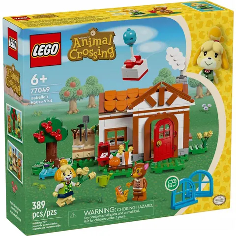 Lego Animal Crossing Odwiedziny Isabelle 77049