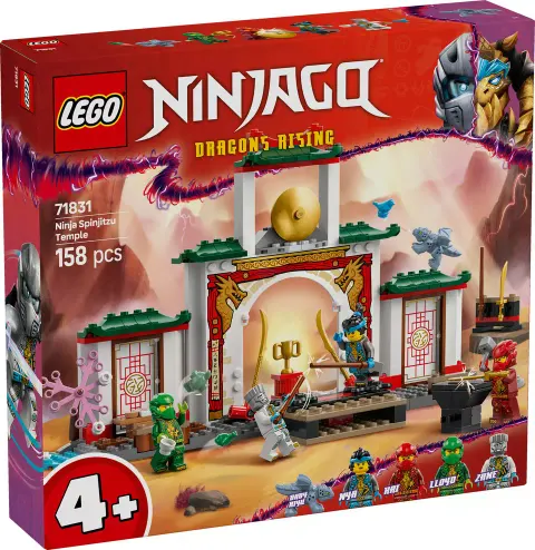 LEGO Ninjago Świątynia Spinjitzu ninja 71831
