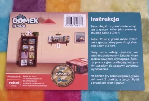 Gra planszowa Domek Shelfie Rebel