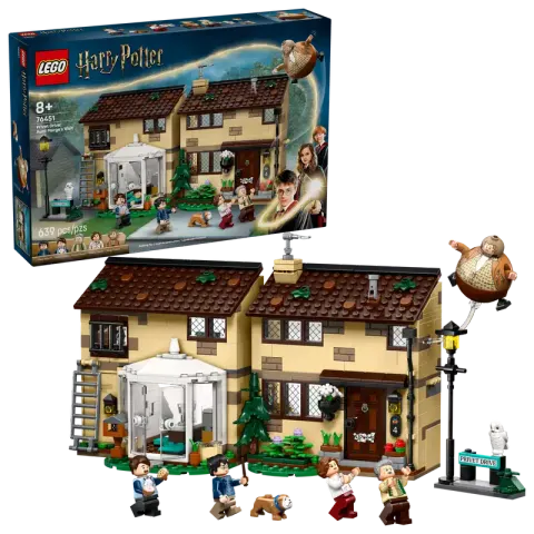 LEGO Harry Potter 76451 Privet Drive: Wizyta ciotki Marge