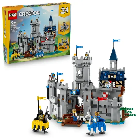 LEGO Klocki Creator 31168 Średniowieczny zamek rycerzy konnych