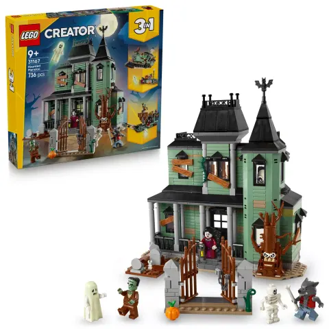 LEGO Creator 3 w 1 Nawiedzona rezydencja 31167