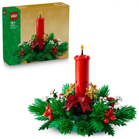 LEGO Świąteczna dekoracja stołu 40743