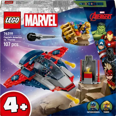 Lego Super Heroes Marvel Kapitan Ameryka kontra Thanos 76319