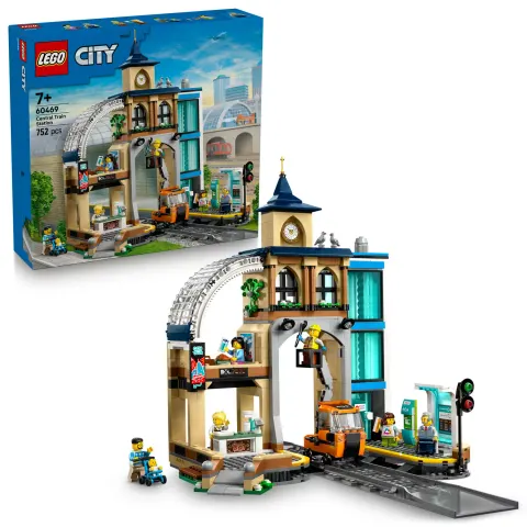 LEGO CITY Centralny dworzec kolejowy 60469