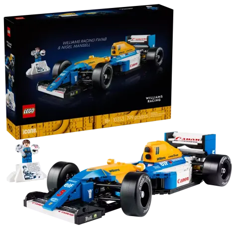 LEGO Icons Williams Racing FW14B i Nigel Mansell 10353