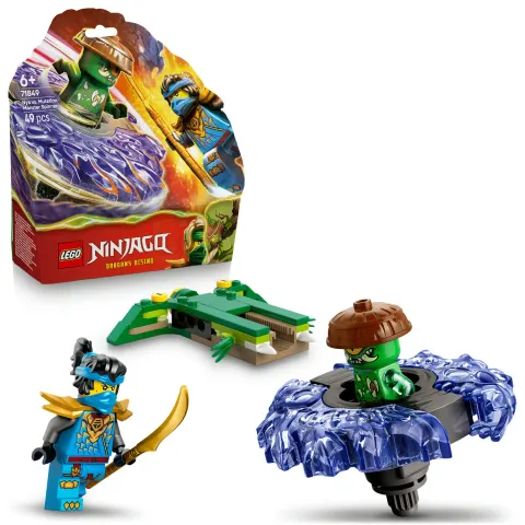 LEGO Ninjago Nya kontra zmutowany potwór na spinnerze 71849